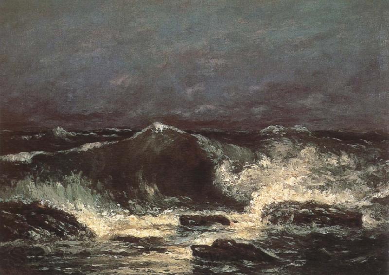 Gustave Courbet wave